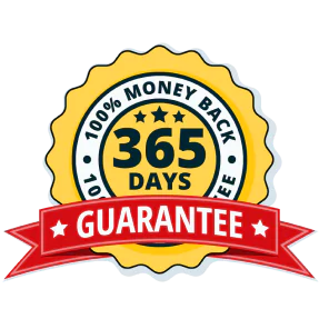 365-Day Money Back Guarantee